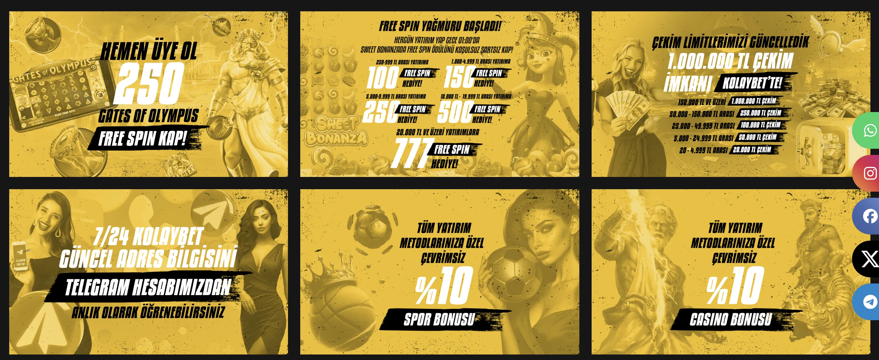 Kolaybet bonusları: yeni ve mevcut oyuncular için teklifler Kolaybet bonusları: yeni oyuncular için teklifler